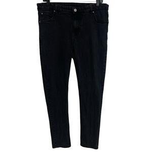 Asos Black Skinny Jeans Mens Size 34 x 34